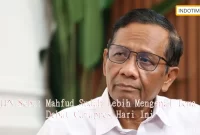 TPN Sebut Mahfud Sudah Lebih Mengenal Tema Debat Cawapres Hari Ini