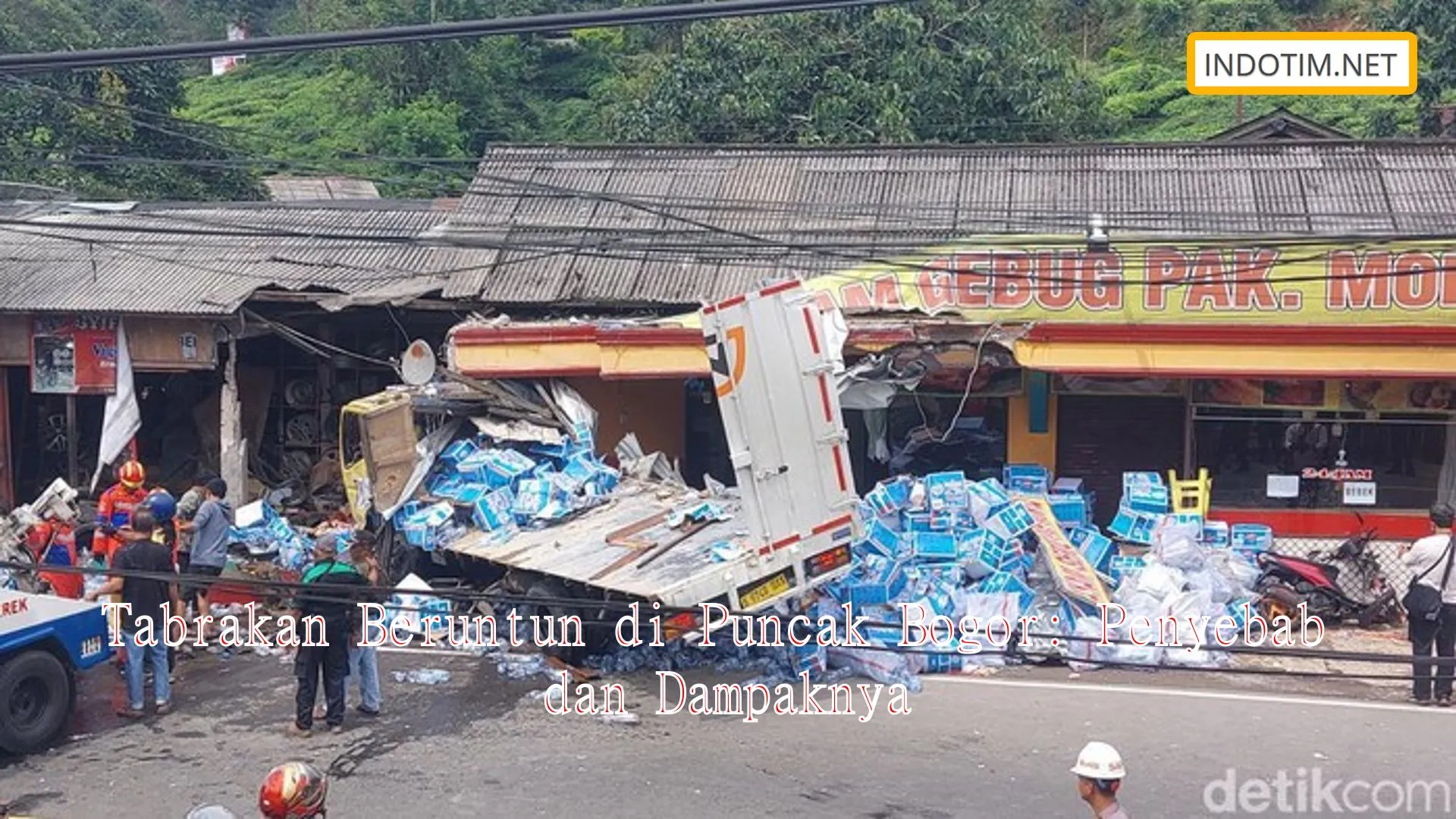 Tabrakan Beruntun di Puncak Bogor: Penyebab dan Dampaknya