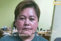 Tampang Cantik 'Oma' Tersangka Muncikari Penjual Remaja Open BO di Bekasi