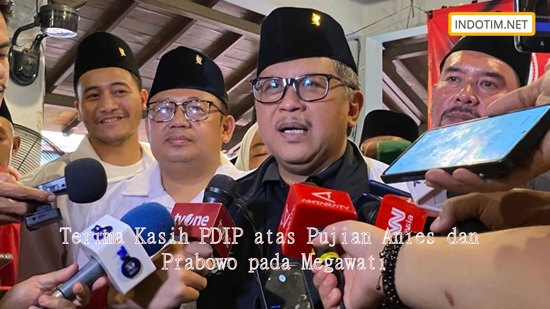 Terima Kasih PDIP atas Pujian Anies dan Prabowo pada Megawati