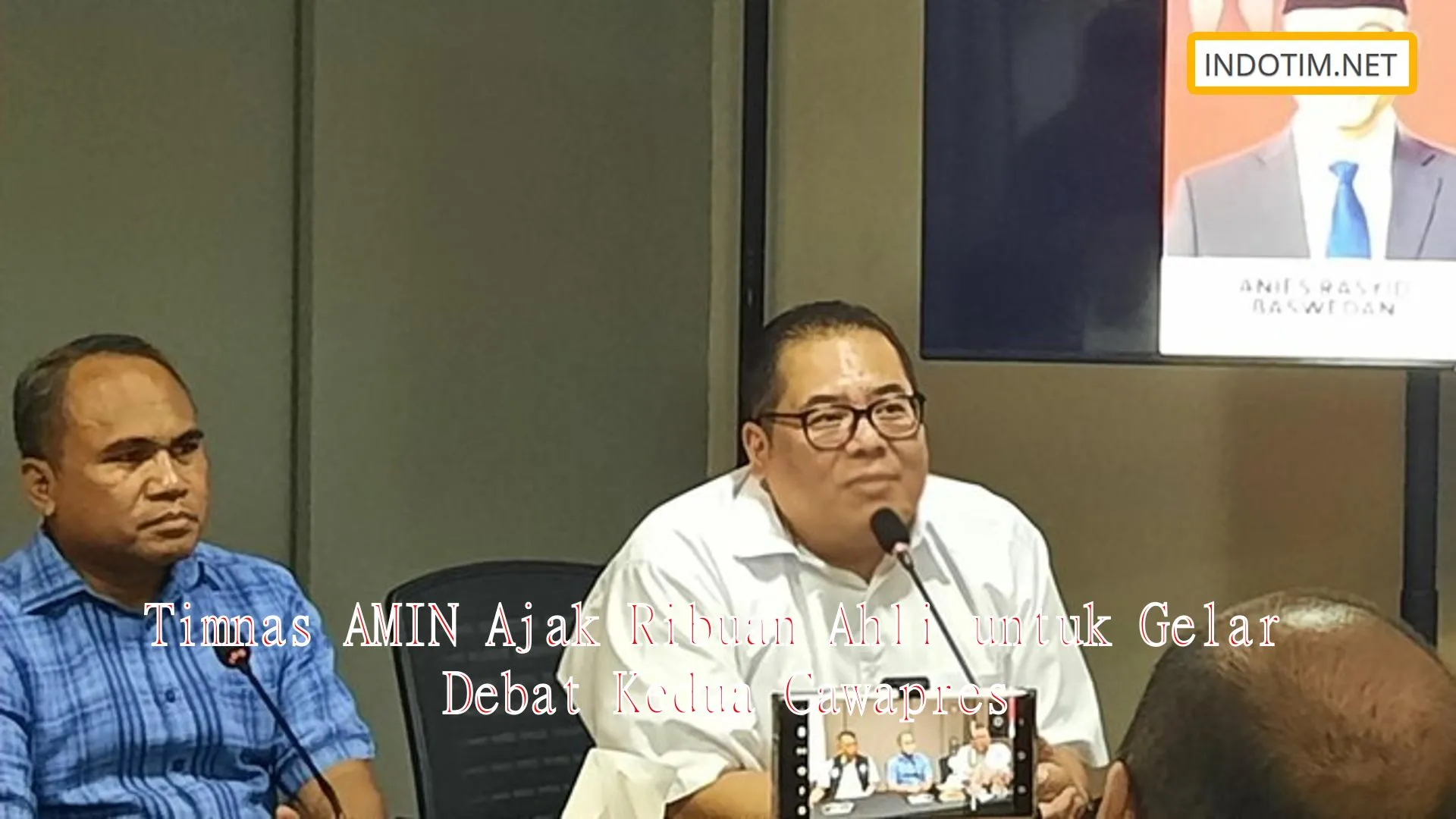 Timnas AMIN Ajak Ribuan Ahli untuk Gelar Debat Kedua Cawapres