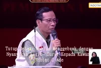 Tutup Debat! Mahfud Menggebrak dengan Nyanyikan Lirik 'Surat Kepada Kawan' Ebiet G Ade