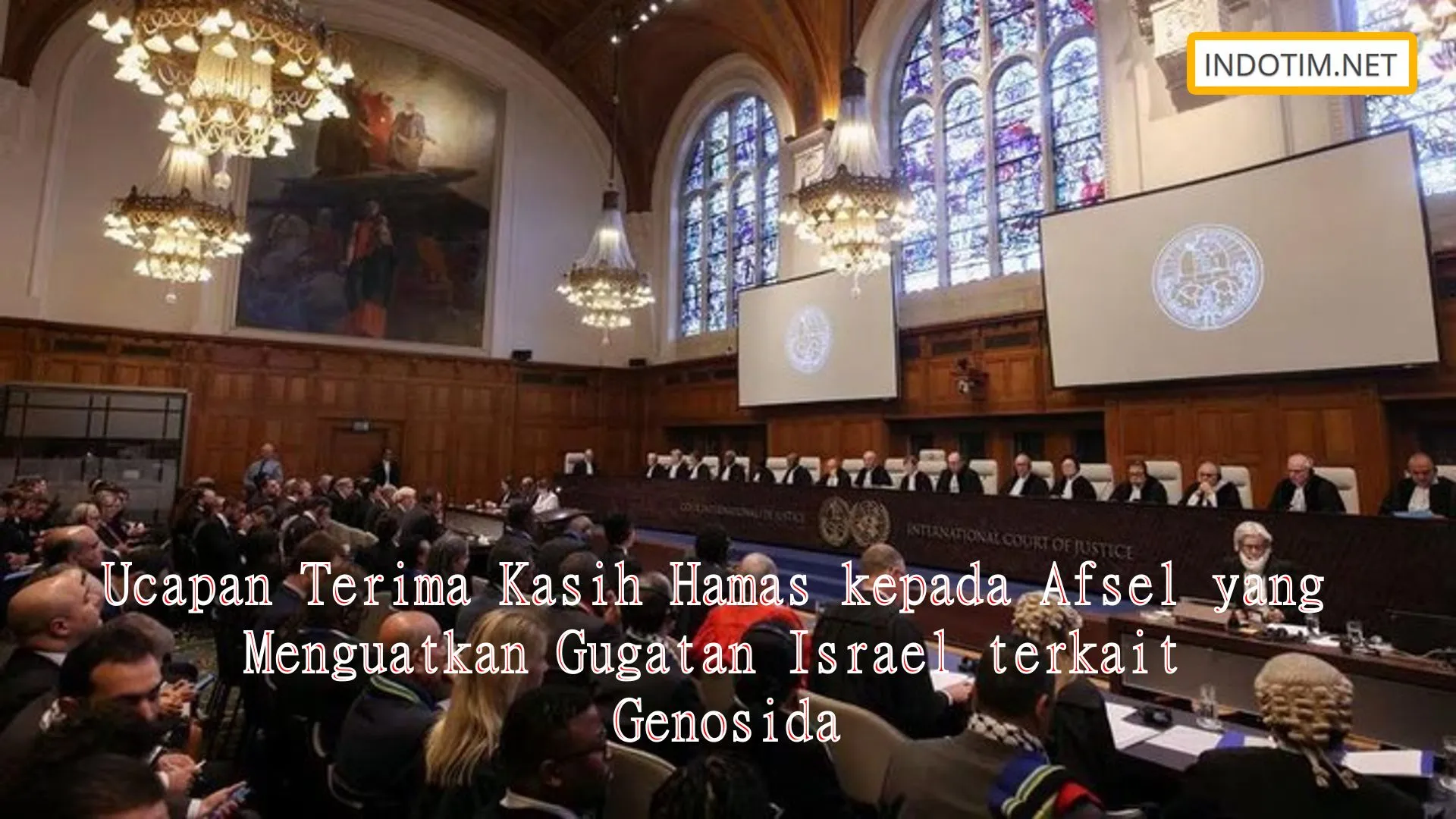 Ucapan Terima Kasih Hamas kepada Afsel yang Menguatkan Gugatan Israel terkait Genosida
