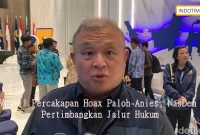 Viral! Percakapan Hoax Paloh-Anies, NasDem Pertimbangkan Jalur Hukum