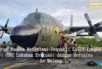 Warga Wamena Mengalami Penyakit Kulit Langka, TNI Lakukan Evakuasi dengan Hercules ke Malang