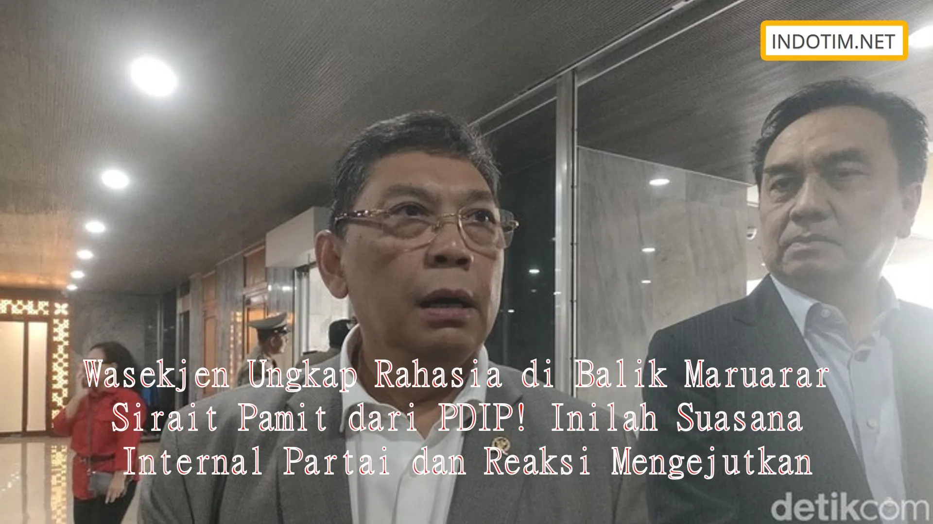 Wasekjen Ungkap Rahasia di Balik Maruarar Sirait Pamit dari PDIP! Inilah Suasana Internal Partai dan Reaksi Mengejutkan