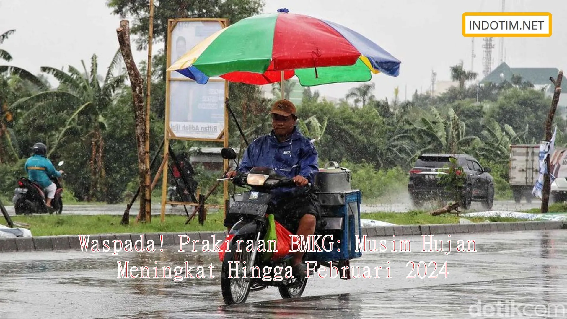 Waspada! Prakiraan BMKG: Musim Hujan Meningkat Hingga Februari 2024