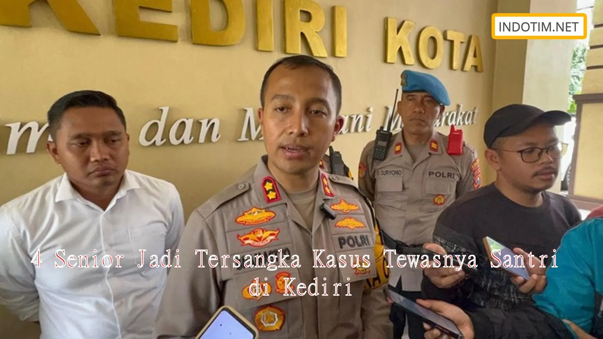 4 Senior Jadi Tersangka Kasus Tewasnya Santri di Kediri