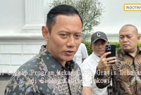 AHY Ungkap Program Makan Siang Gratis Dibahas di Sidang Kabinet Jokowi