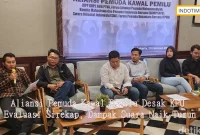 Aliansi Pemuda Kawal Pemilu Desak KPU Evaluasi Sirekap, Dampak Suara Naik-Turun