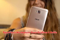 Spesifikasi Handphone Asus ZenFone 4 Selfie