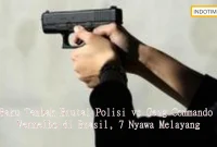 Baku Tembak Brutal Polisi vs Geng Commando Vermelho di Brasil, 7 Nyawa Melayang