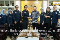 Bamsoet Mendorong Generasi Penerus AU untuk Jaga Kesejukan Kebangsaan