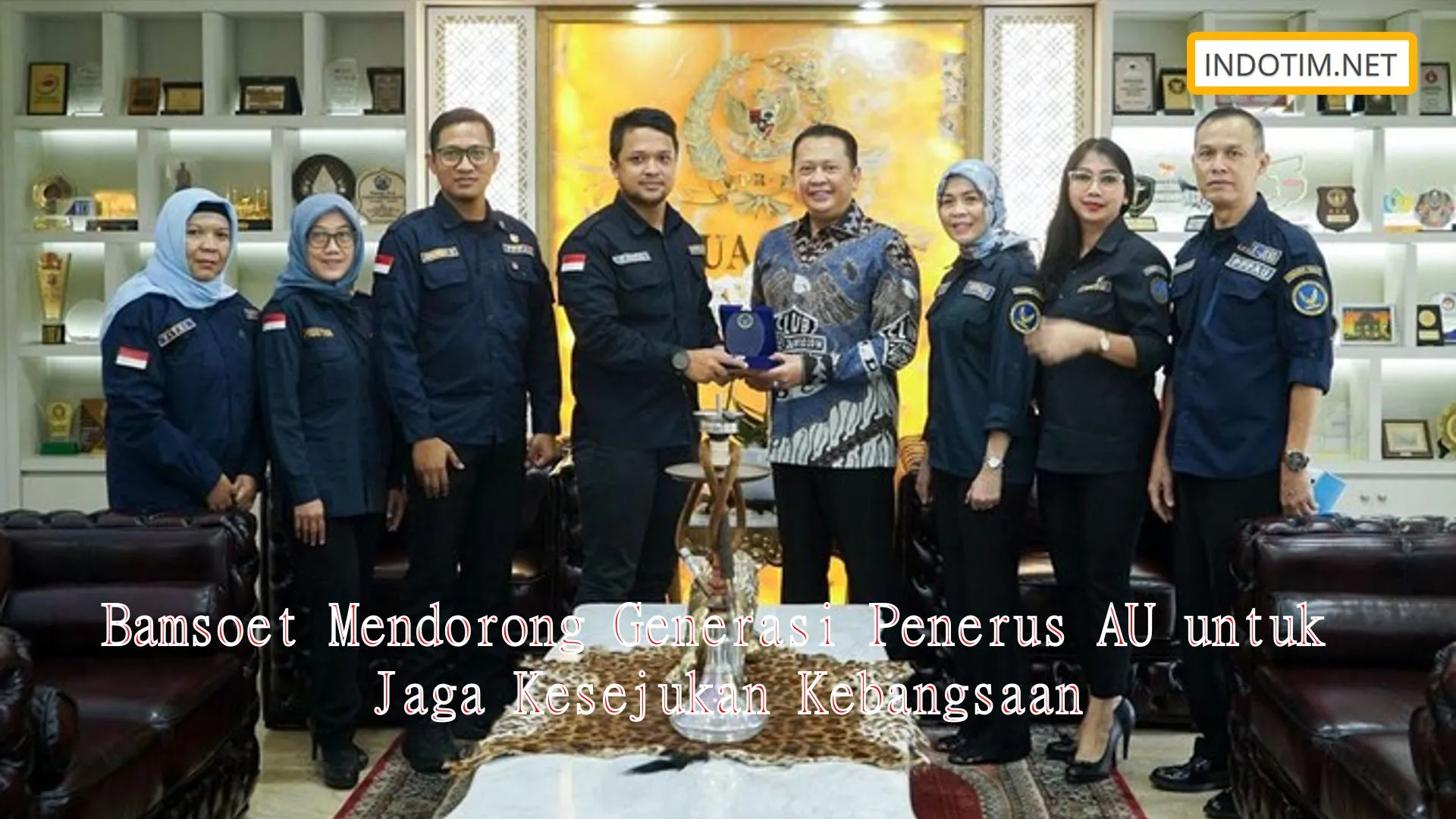 Bamsoet Mendorong Generasi Penerus AU untuk Jaga Kesejukan Kebangsaan