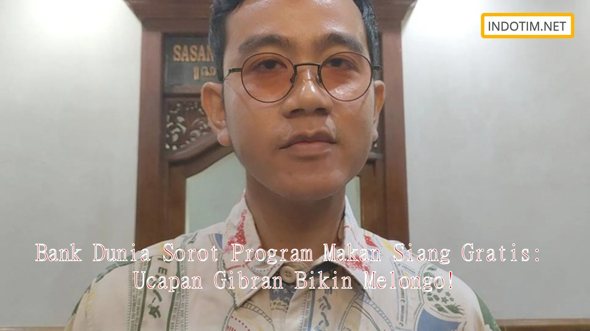 Bank Dunia Sorot Program Makan Siang Gratis: Ucapan Gibran Bikin Melongo!