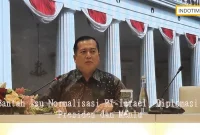 Bantah Isu Normalisasi RI-Israel, Diplomasi Presiden dan Menlu