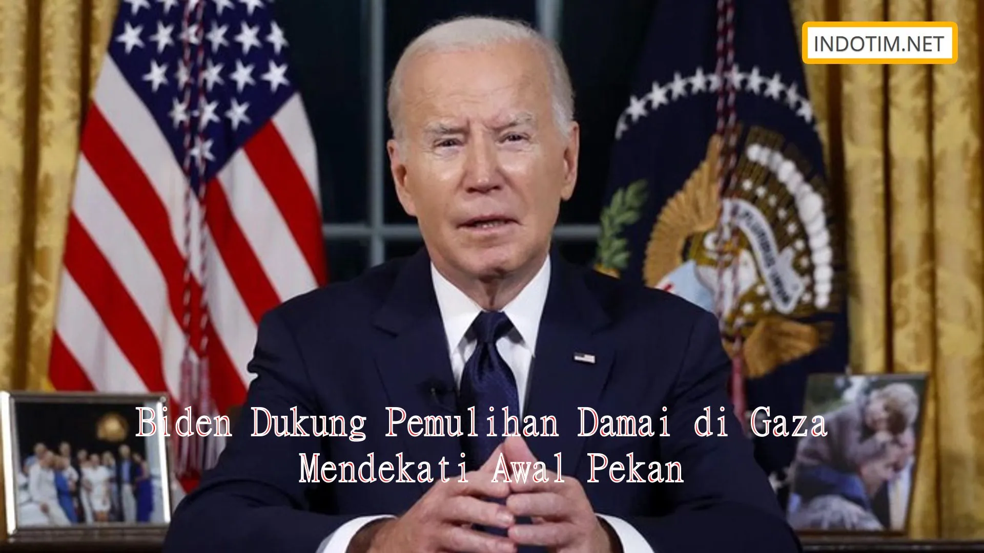 Biden Dukung Pemulihan Damai di Gaza Mendekati Awal Pekan