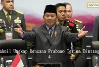 Dahnil Ungkap Rencana Prabowo Terima Bintang 4