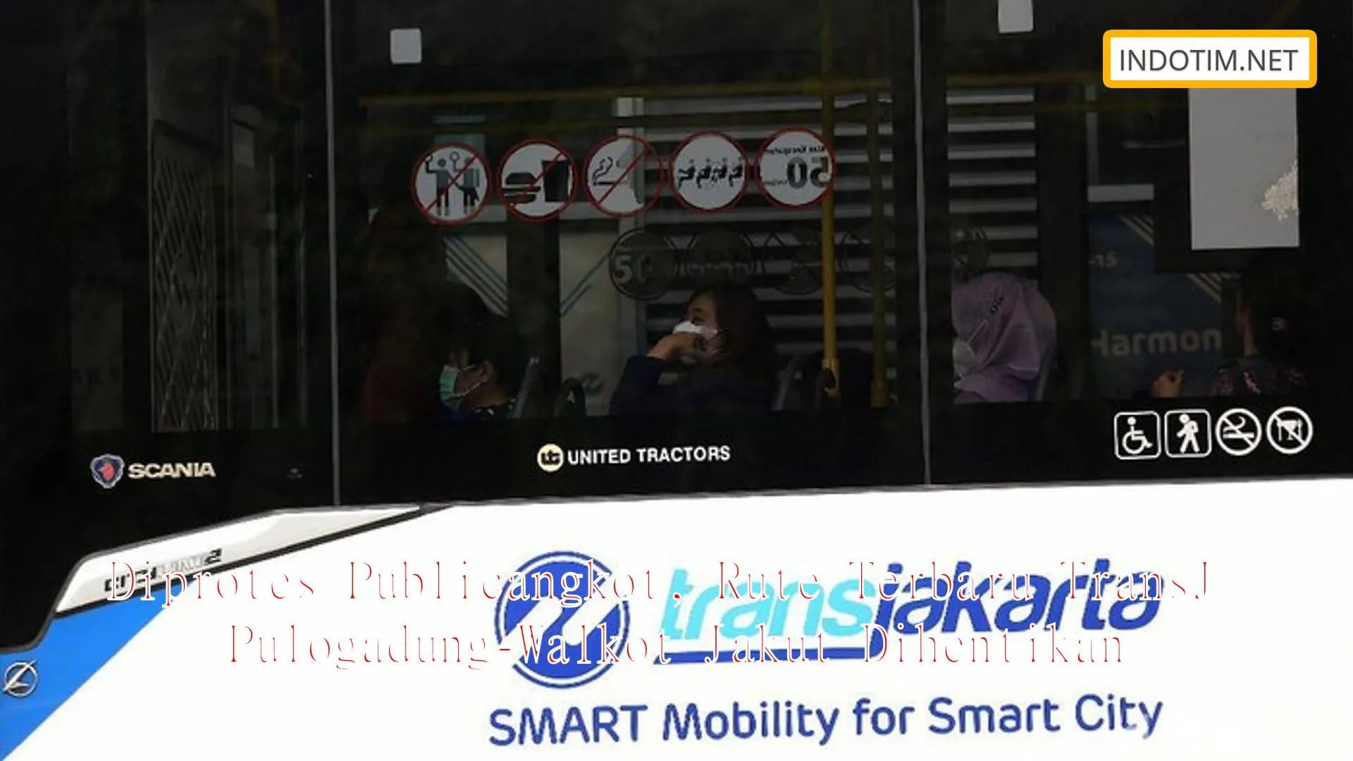 Diprotes Publicangkot, Rute Terbaru TransJ Pulogadung-Walkot Jakut Dihentikan