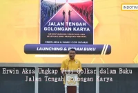 Erwin Aksa Ungkap Visi Golkar dalam Buku Jalan Tengah Golongan Karya