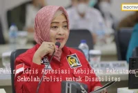 Fahira Idris Apresiasi Kebijakan Rekrutmen Sekolah Polisi untuk Disabilitas