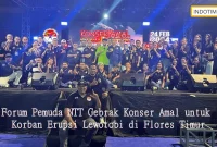 Forum Pemuda NTT Gebrak Konser Amal untuk Korban Erupsi Lewotobi di Flores Timur