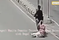 Geger! Wanita Pemotor Terseret Puluhan Meter oleh Begal di Bekasi
