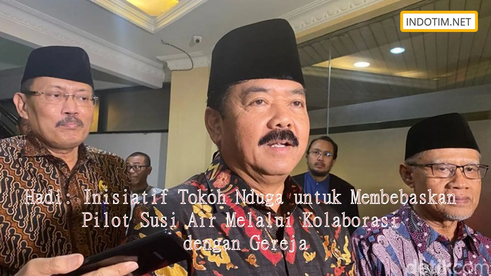 Hadi: Inisiatif Tokoh Nduga untuk Membebaskan Pilot Susi Air Melalui Kolaborasi dengan Gereja