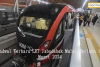 Jadwal Terbaru LRT Jabodebek Mulai Berlaku 1 Maret 2024