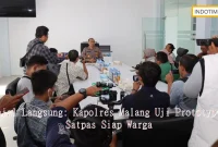 Jajal Langsung: Kapolres Malang Uji Prototype Satpas Siap Warga