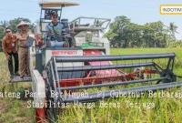 Jateng Panen Berlimpah, Pj Gubernur Berharap Stabilitas Harga Beras Terjaga