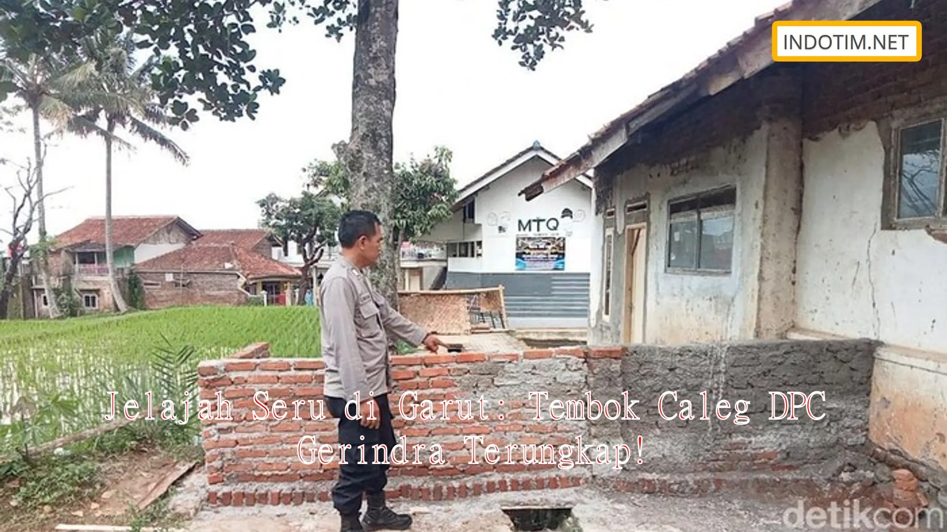 Jelajah Seru di Garut: Tembok Caleg DPC Gerindra Terungkap!