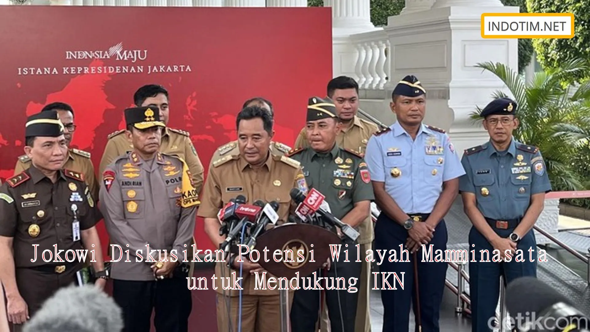 Jokowi Diskusikan Potensi Wilayah Mamminasata untuk Mendukung IKN