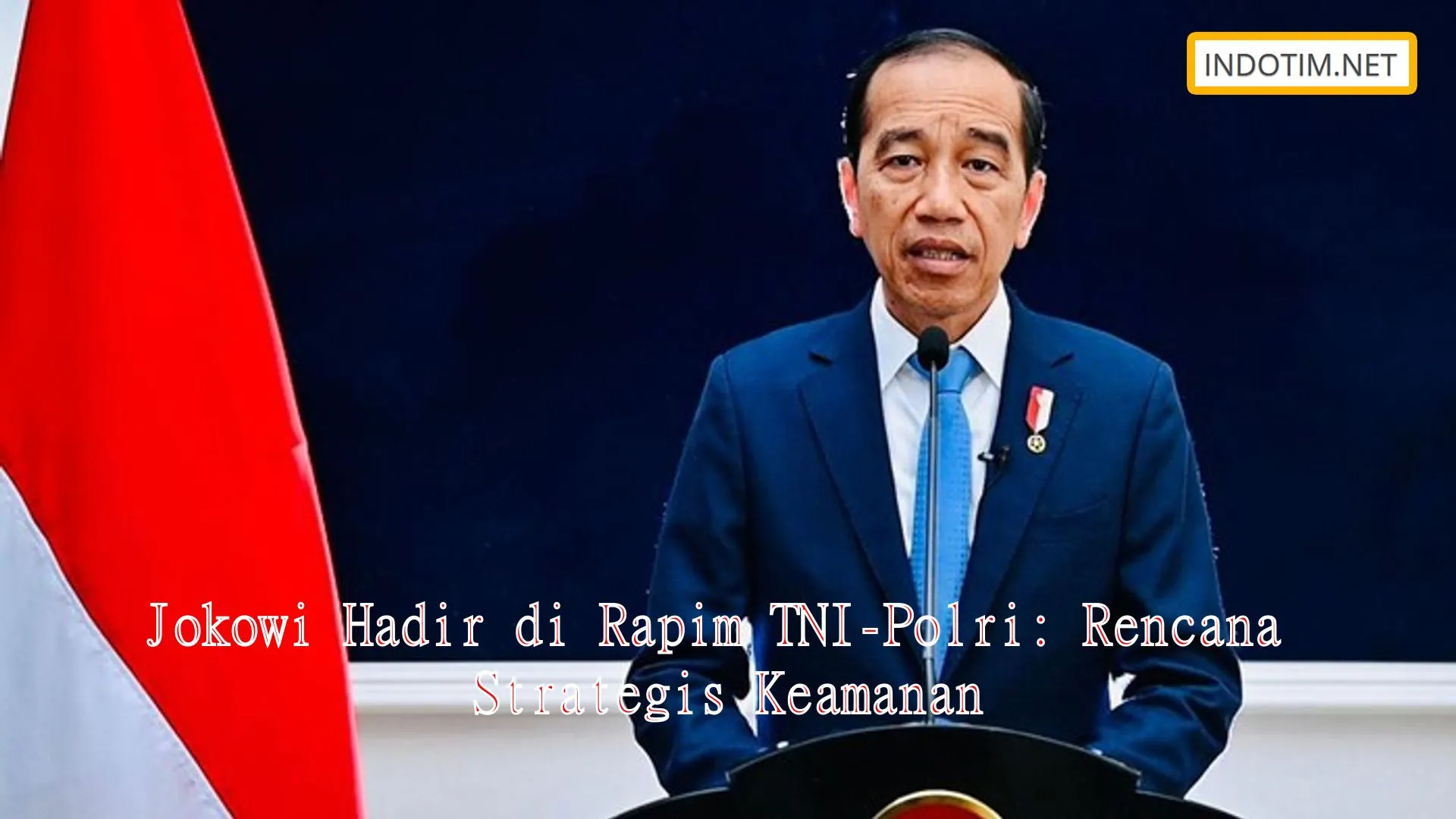 Jokowi Hadir di Rapim TNI-Polri: Rencana Strategis Keamanan