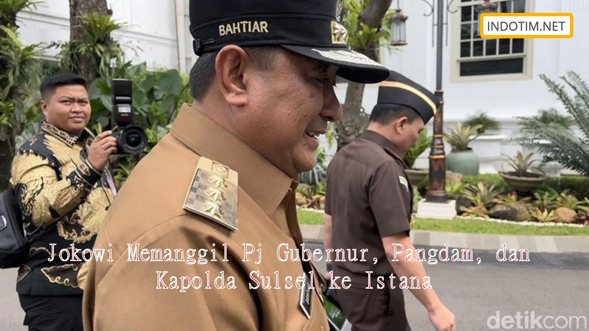 Jokowi Memanggil Pj Gubernur, Pangdam, dan Kapolda Sulsel ke Istana