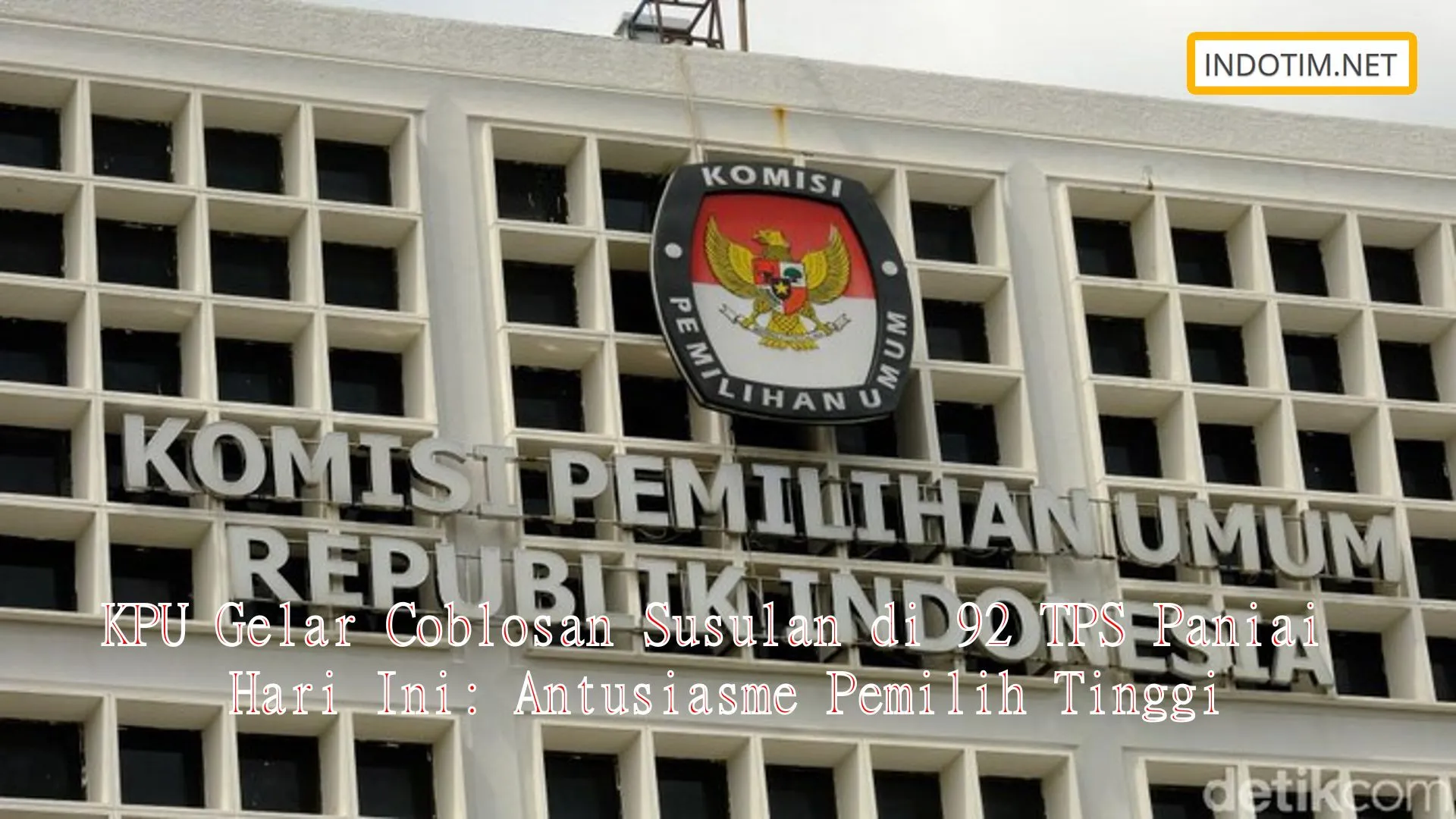 KPU Gelar Coblosan Susulan di 92 TPS Paniai Hari Ini: Antusiasme Pemilih Tinggi