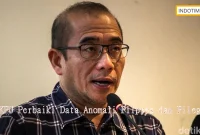 KPU Perbaiki Data Anomali Pilpres dan Pileg