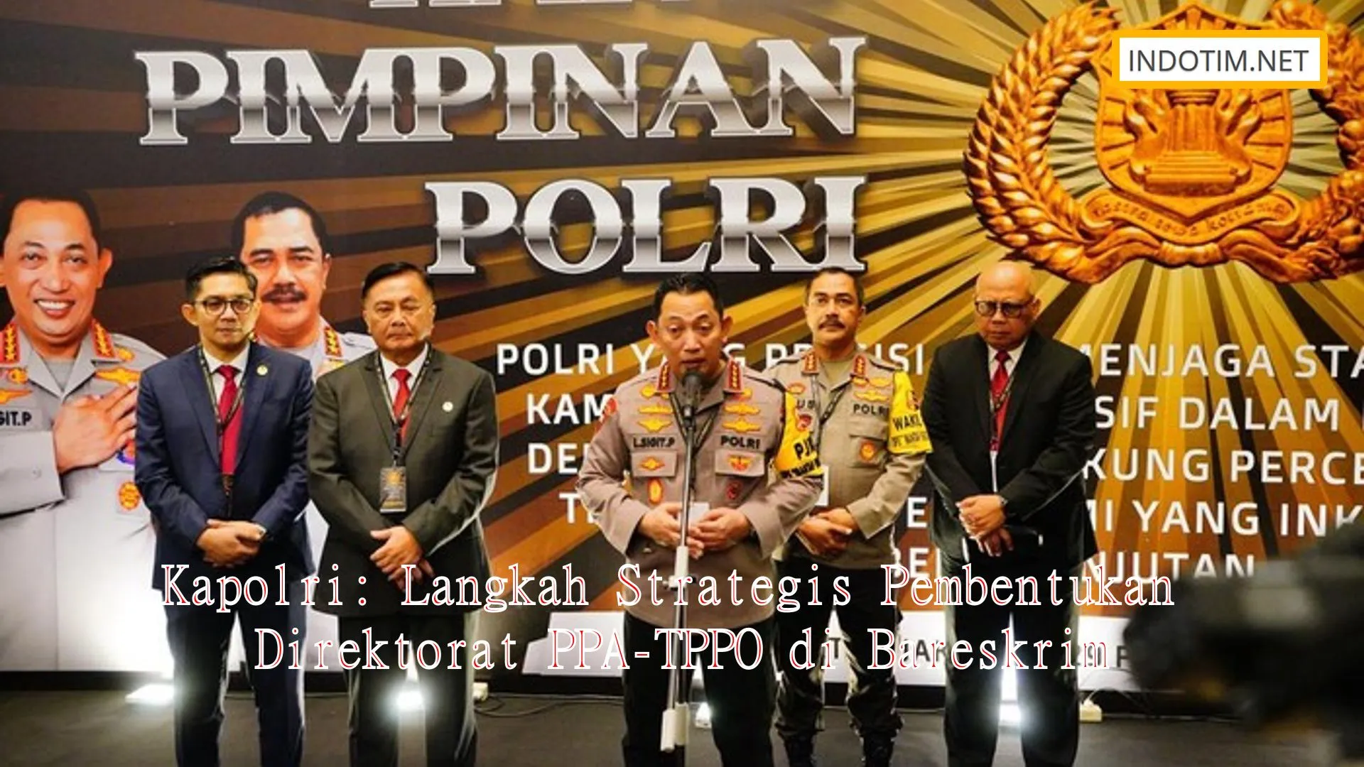 Kapolri: Langkah Strategis Pembentukan Direktorat PPA-TPPO di Bareskrim