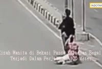 Kisah Wanita di Bekasi Pasca Kejadian Begal Terjadi Dalam Perjalanan 100 Meter