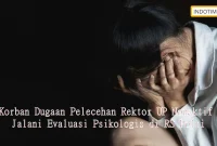 Korban Dugaan Pelecehan Rektor UP Nonaktif Jalani Evaluasi Psikologis di RS Polri