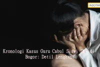 Kronologi Kasus Guru Cabul Siswi SMP di Bogor: Detil Lengkap!