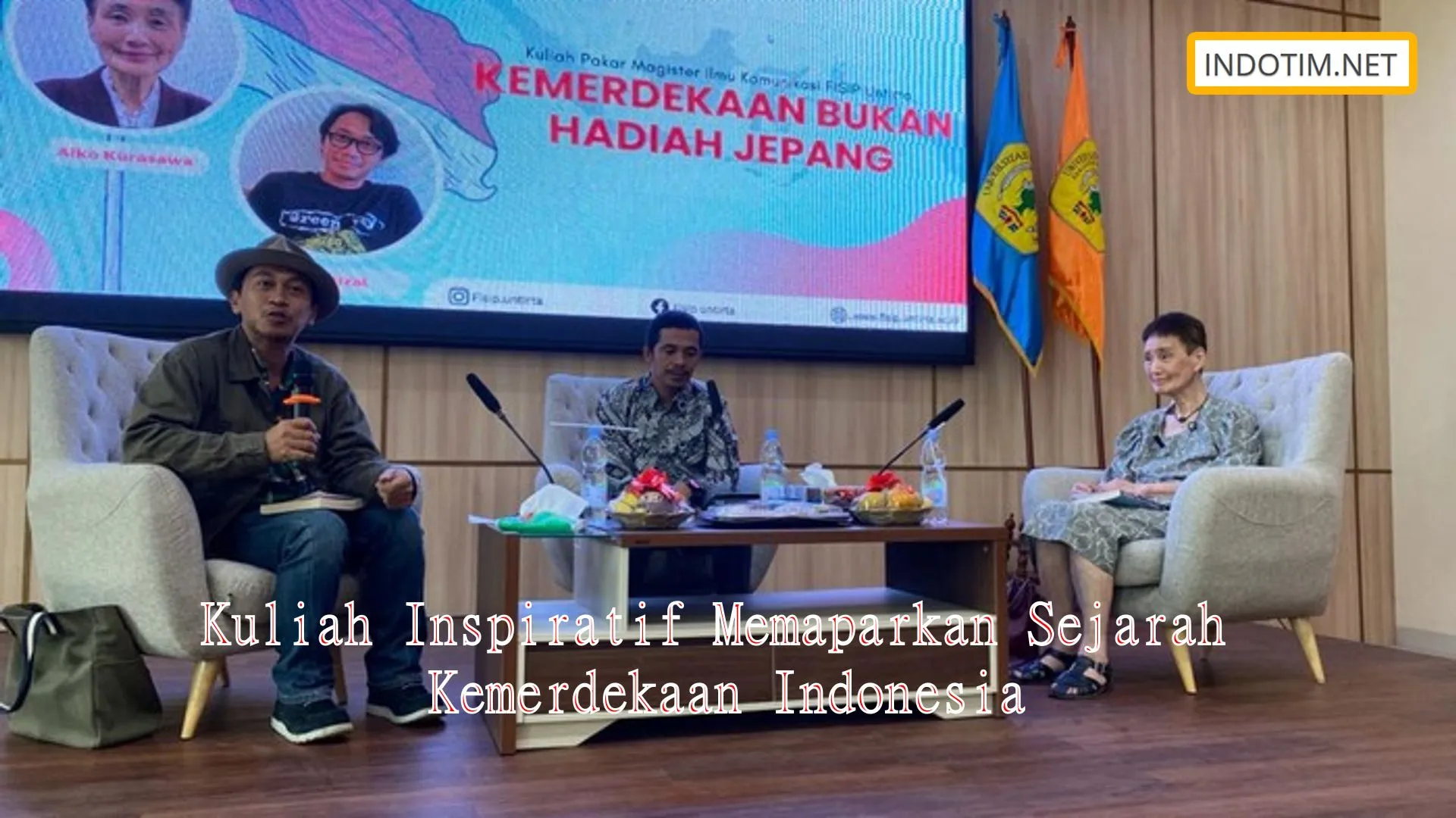 Kuliah Inspiratif Memaparkan Sejarah Kemerdekaan Indonesia