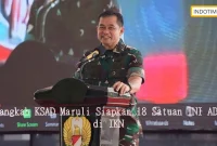 Langkah KSAD Maruli Siapkan 18 Satuan TNI AD di IKN