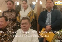 MKGR Buktikan Dukungan Kuat kepada Airlangga sebagai Ketua Umum Golkar