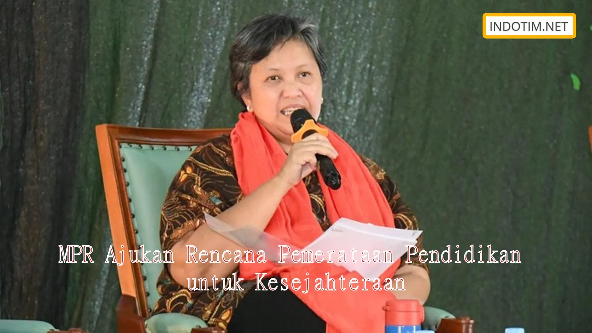 MPR Ajukan Rencana Pemerataan Pendidikan untuk Kesejahteraan