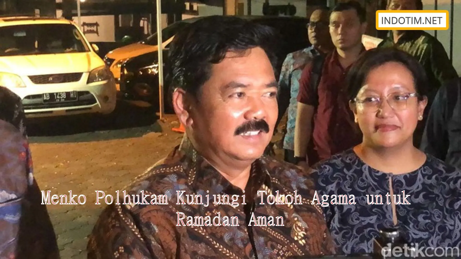 Menko Polhukam Kunjungi Tokoh Agama untuk Ramadan Aman