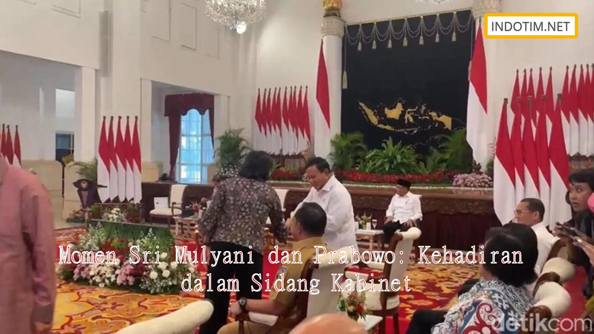 Momen Sri Mulyani dan Prabowo: Kehadiran dalam Sidang Kabinet