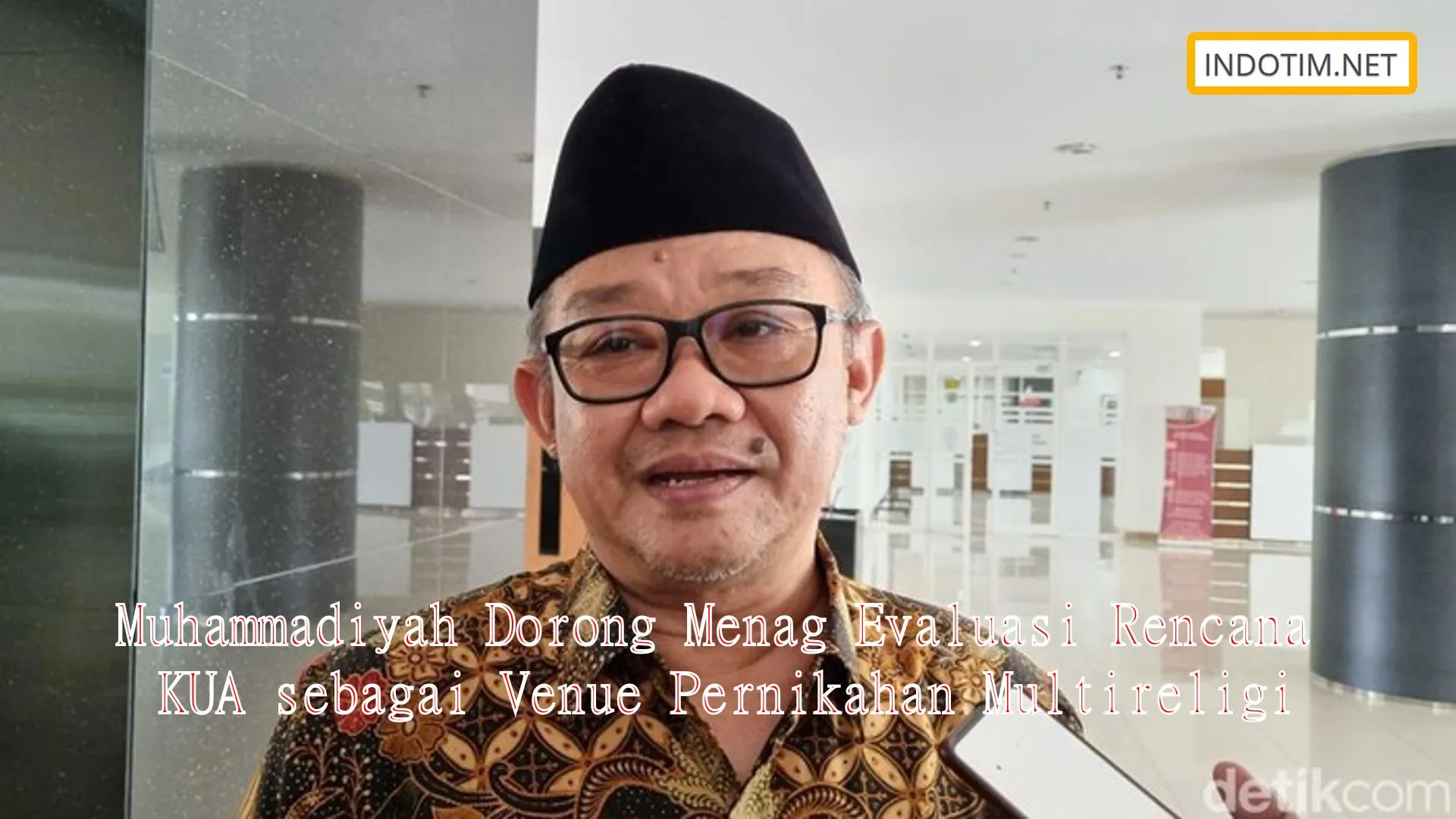 Muhammadiyah Dorong Menag Evaluasi Rencana KUA sebagai Venue Pernikahan Multireligi