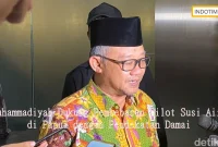 Muhammadiyah Dukung Pembebasan Pilot Susi Air di Papua dengan Pendekatan Damai