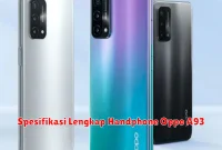 Spesifikasi Lengkap Handphone Oppo A93